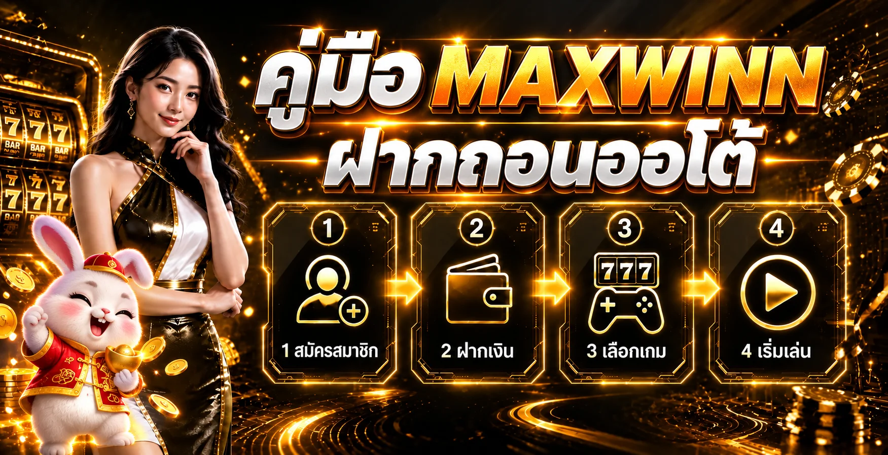 MAXWINN ฝากถอนออโต้ คู่มือฝากถอนปลอดภัย